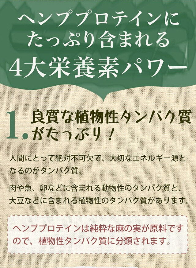 ヘンププロテイン
