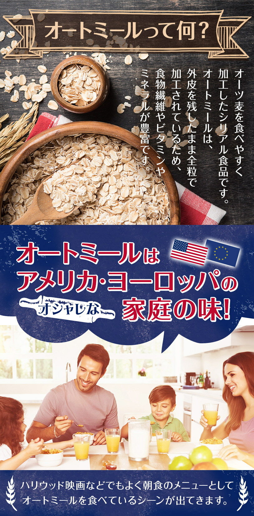 オートミール500g