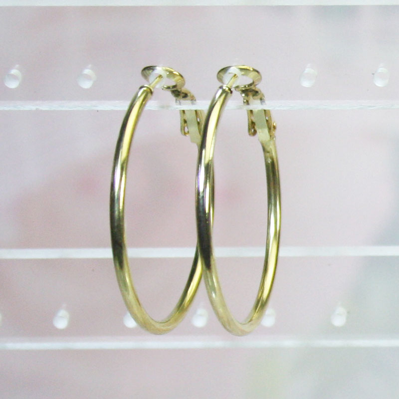 期間限定50%OFF イヤリング フープイヤリング フープピアス ゴールド 3サイズ【S/M/L】 ear12-35 ステージ アクセサリー カラオケ ギフト ...