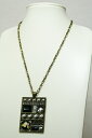 全品送料無料 ゴージャスペンダント キラキラビジュープレート ゴージャスロングペンダント スワロフスキー ネックレス gneck-11-10 ギフト プレゼント gneck-11-10