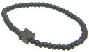数珠 ブレスレット 木ウッド ビーズ ブレスまんじクロス/メンズ レディース フリーサイズ ブレスレット/メール便可【ギフト包装無料】