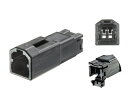 ●TE製040型2極マルチロックMコネクタ黒色のみ(端子別)/2P040-AMP-M-tr