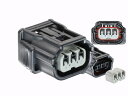 ●住友電装040型HV/HVG【防水】シリーズ3極F側コネクタのみ(端子別)/3P040WP-HV-BK-F-tr