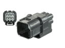 ●住友電装040型HV/HVG【防水】シリーズ6極M側コネクタのみ(端子別)/6P040WP-HV-BK-M-tr
