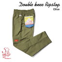 Chef pants Double knee Ripstop Olive VFtpc I[u UNISEX jp Cookman NbN} C[W[pc AJ