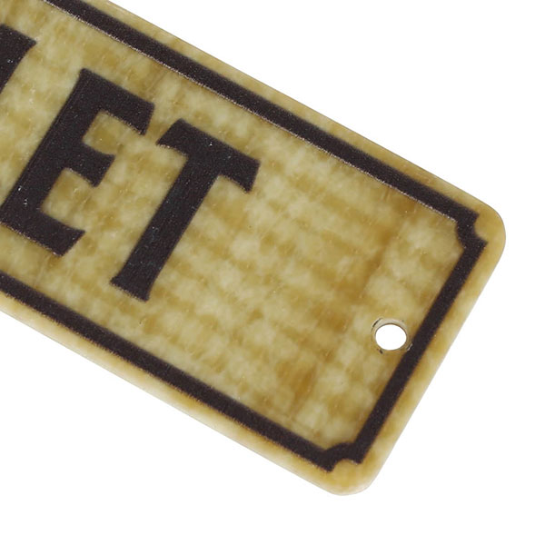 FIBER SIGN A STAFF ONLY ファイバー サイン A スタッフオンリー グラスファイバー メッセージプレート ダルトン DULTON [2]