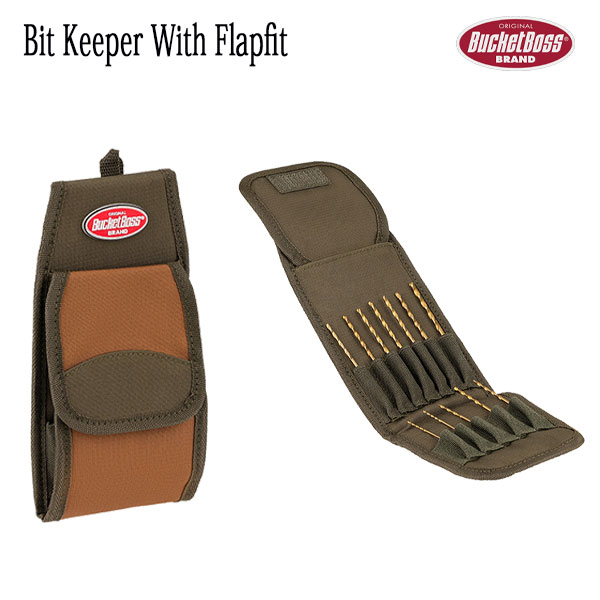 Bit Keeper with FlapFit ビットキーパー Flap Fit™ ツールポーチ 腰袋 BucketBoss バケットボス アメリカ