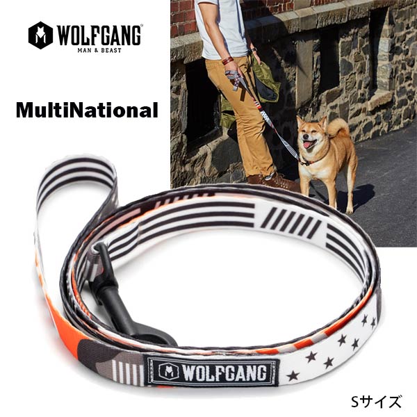 MultiNational LEASH Sサイズ リード WOLFGANG ウルフギャング アメリカ 小型犬