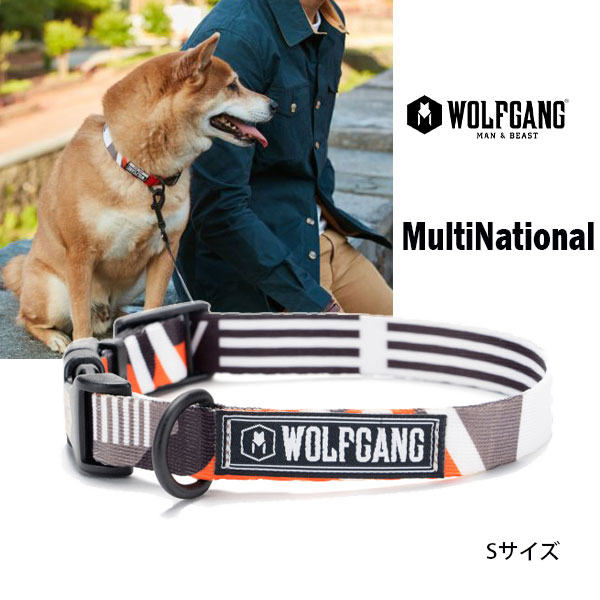 MultiNational COLLAR Sサイズ 首輪 WOLFGANG ウルフギャング アメリカ 小型犬