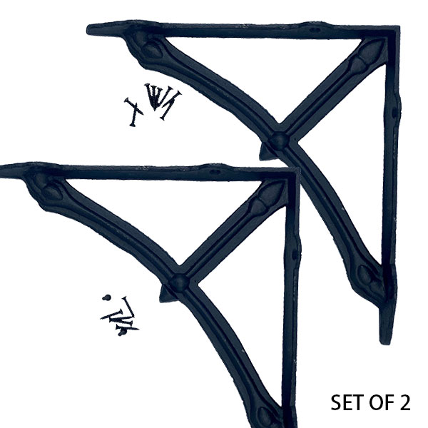 BOW BRACKET 19 ANTIQUE BLACK SET OF 2 �ܥ� �֥饱�å� 19 2�ĥ��å� ê���� �������� ����ƥ������ù� ����ȥ� DULTON