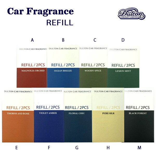 Car Fragrance REFILL ե쥰 ѥե 9 DULTON ȥ ˧