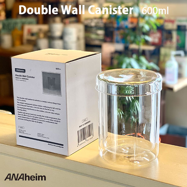 ANAheim Double Wall Canister 600ml アナハイム ダブル ウォール キャニスター 600ml DETAIL
