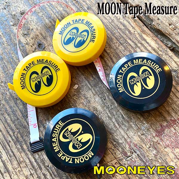 MOON Tape Measure ムーン テープ メジャー 巻尺 スケール 150センチ 60インチ From USA ムーンアイズ MOONEYES