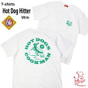 Ballpark Collection Cookman T-shirts Hot Dog Hitter White NbN} TVc zCg UNISEX jp AJ