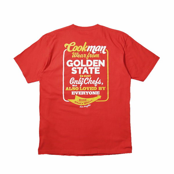 Cookman T-shirts Cereal Red クックマン Tシャツ シリアル レッド UNISEX 男女兼用 アメリカ