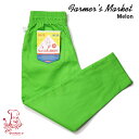 楽天HUTTE 楽天市場店Chef pants FARMER'S MARKET Melon シェフパンツ ファーマーズマーケット メロン UNISEX 男女兼用 Cookman クックマン イージーパンツ アメリカ