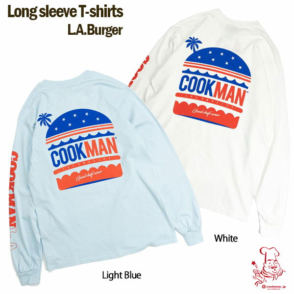 Cookman Long sleeve T-shirts L.A.Burger クックマン 長袖Tシャツ USA UNISEX 男女兼用 アメリカのサムネイル