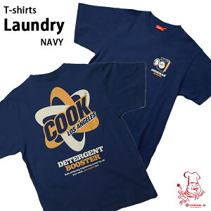 Cookman T-shirts Laundry Navy åޥ T ɥ꡼ ͥӡ UNISEX ˽ ꥫ