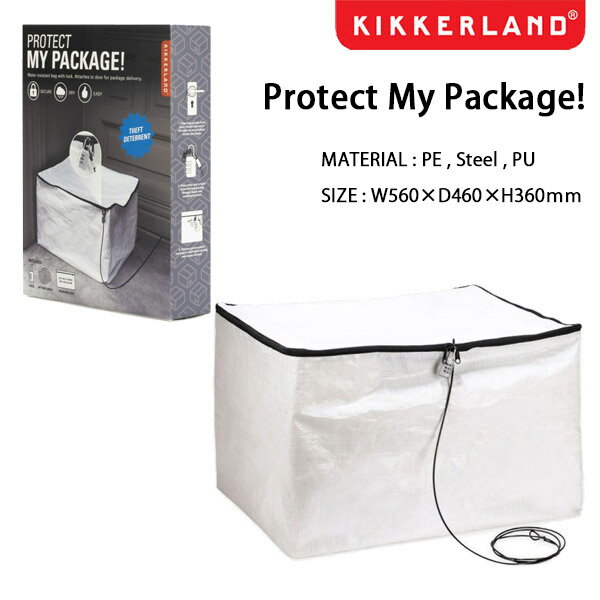 Protect My Package! ץƥ ޥ ѥå ۥܥå к к KIKKERLAND Detail