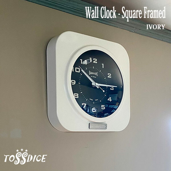 WALL CLOCK - SQUARE FRA...の紹介画像2