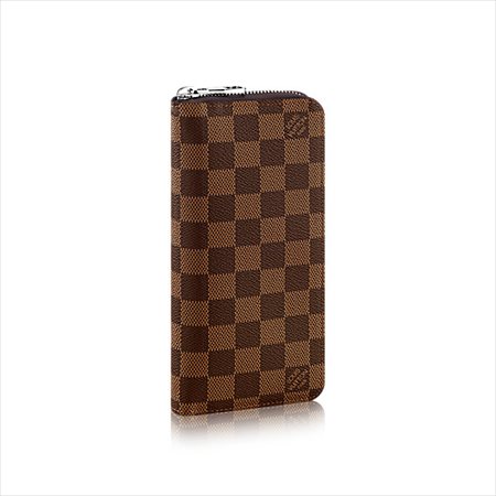 ルイヴィトン ダミエ 財布（レディース） 【ルイヴィトン ダミエ ジッピー・ウォレット ヴェルティカル】LOUIS VUITTON 財布 N61207 【Luxury Brand Selection】 【送料無料】