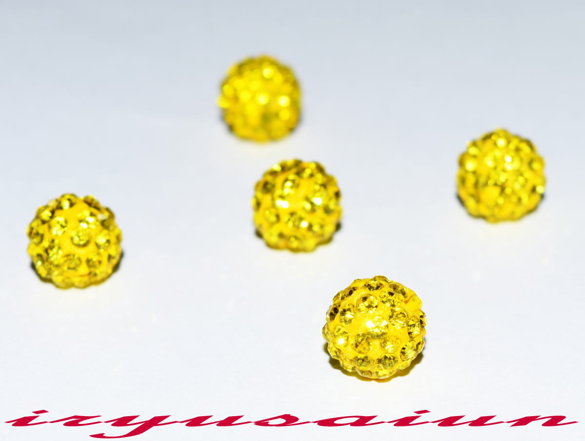 手芸用品 パーツ 材料10mm珠×5個アクセサリー用ビーズブレスレット ネックレス ピアスなど雑貨小物用 ..