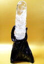 【送料無料】龍 手彫り 開運 風水龍天然 水晶柱 鎮海神柱 crystal一点もの 新品 原石 鉱石バリ雑貨 アジア雑貨 小物祝い 誕生日 プレゼント お守りお...