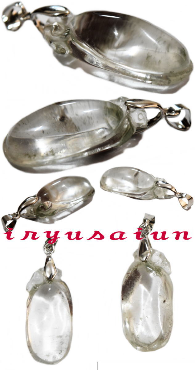 水晶天然石 ペンダントトップ男女兼用 新品レディースネックレスメンズネックレスnecklace crystal威龍彩雲