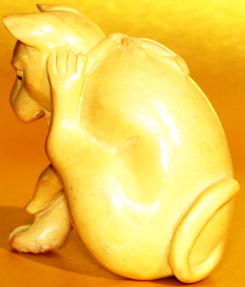 �� ��Ħ�� ���� ���� ������ӿ����� �� ��Chinese zodiac NetsukeWood carving���� ������Ħ�� �������Ħ�� ����Ħ ������쥪�ե��� ������ ����ƥꥢ���� ������ �ˤ��Х껨�� �������� ���߳������� �Ɀ�����ζ�̱�����