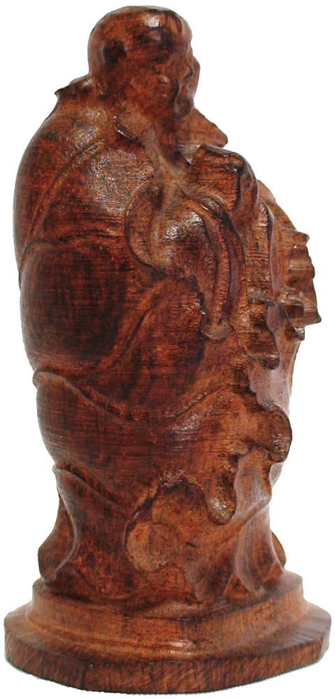 【送料無料】天然 開運 風水 沈香木じんこうぼく 手彫り善財童子立像Wood carving開運木彫り 新品木彫り 一刀彫 おしゃれオフィス 玄関先 インテリア新築 誕生日　祝いバリ雑貨 アジアン 雑貨開運祈願 金運祈願威龍彩雲