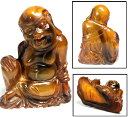 【送料無料】某寺院買取品 時代物古牛角手彫り布袋様座像明末清初 伝世品佛像仏像古美術 入手困難 骨董中国古玩(中国仏教美術)威龍彩雲