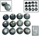 【送料無料】清時代 點銅在銘 古錫 茶托12客 錫製 点銅款 時代物茶道具 煎茶道具 唐物十二客 茶器 稀少 歴史 (旧家蔵出し) 威龍彩雲通販