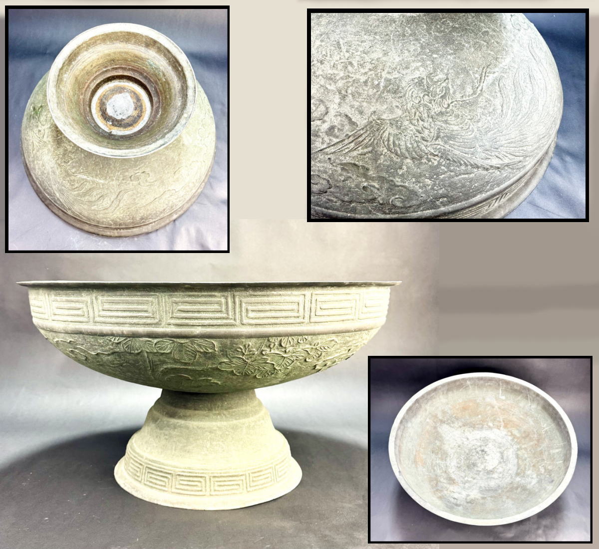 【送料無料】古代 中国 青銅器 鳳凰