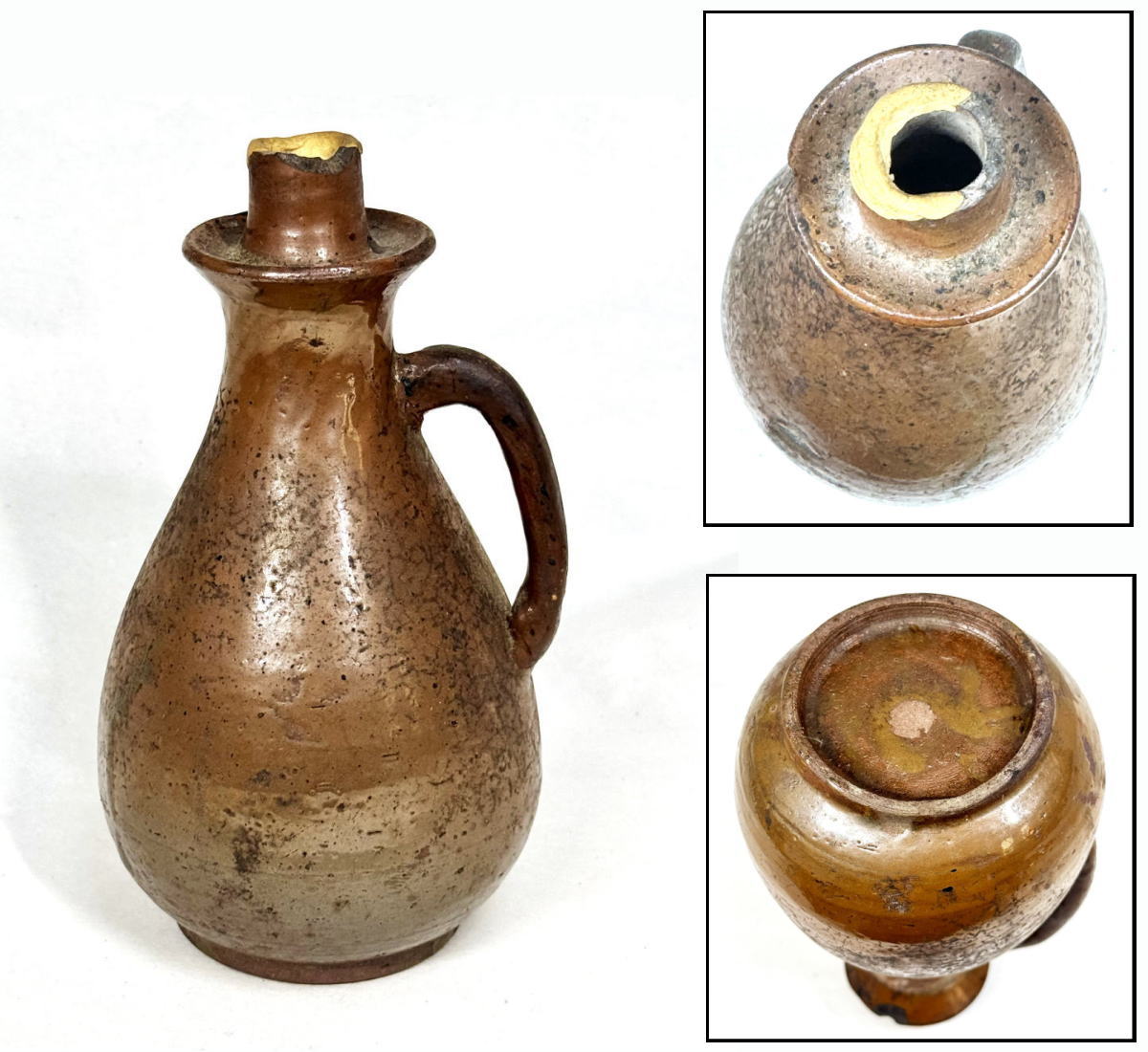 古常滑 四耳壺 常滑焼 壷 置物 工芸品 インテリア 骨董品