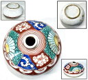 【送料無料】時代物 古伊万里 色絵 油壷伝世品焼物 ウブ品 入手困難骨董 日本古美術 (旧家蔵出し) 威龍彩雲
