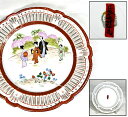 【送料無料】時代物 色絵磁器古皿 希少年代珍品 古美術 ウブ品入手困難 日本骨董 (旧家蔵出し) 威龍彩雲