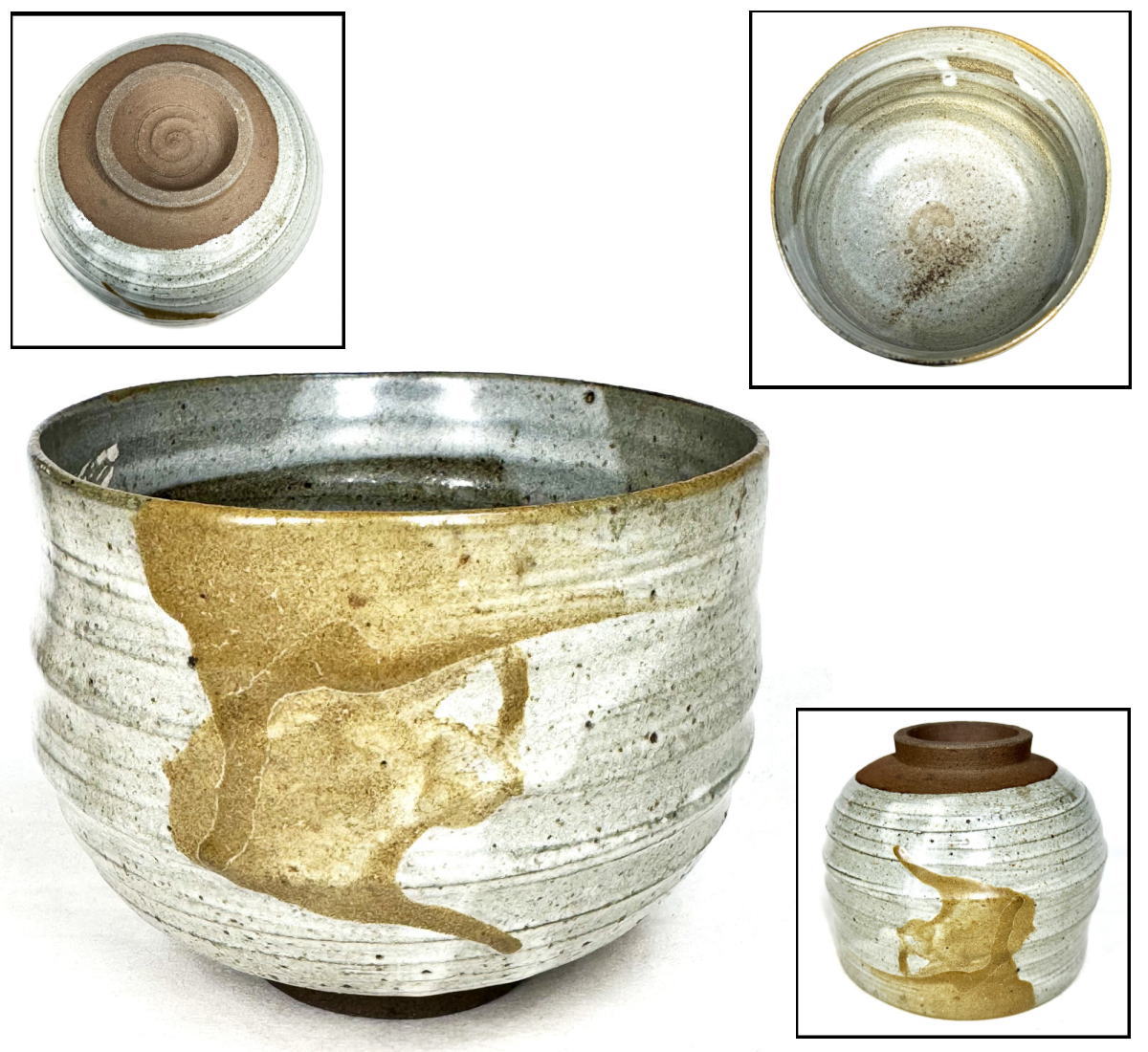 【送料無料】時代物 古茶碗 古美術ウブ品 入手困難 日本骨董古美術 コレクション文化財収集茶道具 (茶道家旧蔵) 威龍彩雲