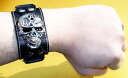 髑髏 リストバンドSkull braceletその他の雑貨 小物 新品レディースブレスレットメンズブレスレット男女兼用 威龍彩雲通販
