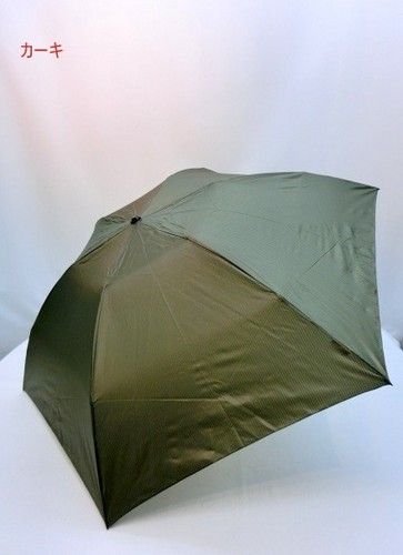 雨傘・折畳傘−紳士超軽量リップストップミニ折畳雨傘