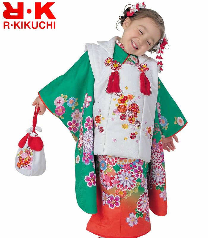 七五三 着物 3歳 女の子 被布セット RK リョウコキクチ ブランド 1 2020年新作 販売 購入