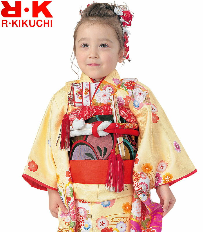 七五三 着物 3歳 女の子 着物フルセット RK リョウコキクチ ブランド 3 2020年新作 販売 購入