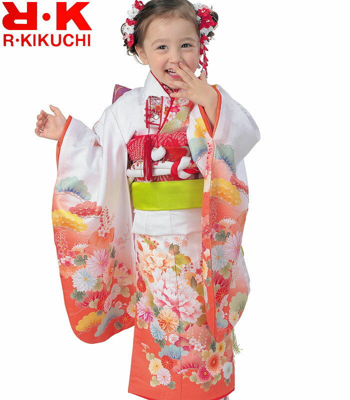 七五三 着物 3歳 女の子 着物フルセット RK リョウコキクチ ブランド 6 2020年新作 販売 購入