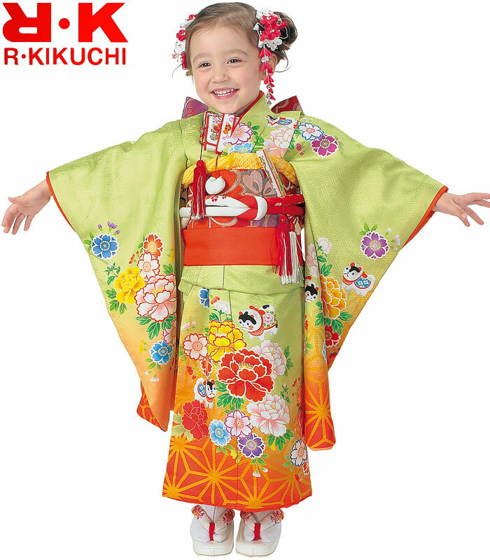 七五三 着物 3歳 女の子 着物フルセット RK リョウコキクチ ブランド 7 2020年新作 販売 購入