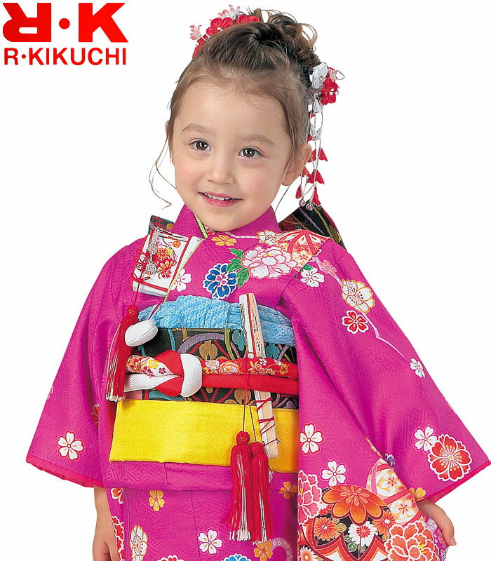 七五三 着物 3歳 女の子 着物フルセット RK リョウコキクチ ブランド 8 2020年新作 販売 購入