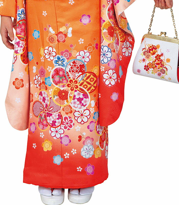 七五三 753 着物 7歳 女の子 四つ身着物 単品 RK リョウコキクチ ブランド 4 販売 購入