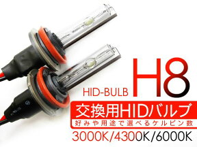 H8/H11 HIDバーナー/HIDバルブ 35W/12V ヘッドライト 交換バルブ 2個セット