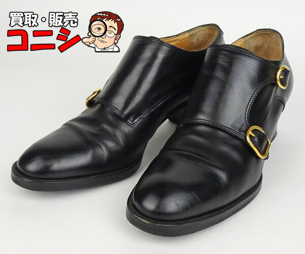 【神戸の質屋】【HERMES/エルメス】ショートブーツ 黒 ×ゴールド金具 革【送料無料】h0469y