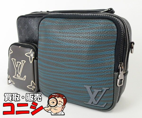 【神戸の質屋】【Louis Vuitton/ルイ・ヴィトン】2way メッセンジャーバッグ エクリプス M45457 ストラップ付き【送料無料】j1801y