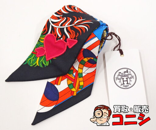 【質コニシ】【HERMES/エルメス】ツイリー 杖傘と決闘 DE L'OMBRELLE AUX DUELS VIEUX ハート アロー 箱付き【送料込み】j2613z 【質コニシ】【HERMES/エルメス】ツイリー 杖傘と決闘 DE L'OMBRELLE AUX DUELS VIEUX ハート アロー 箱付き【送料込み】j2613z