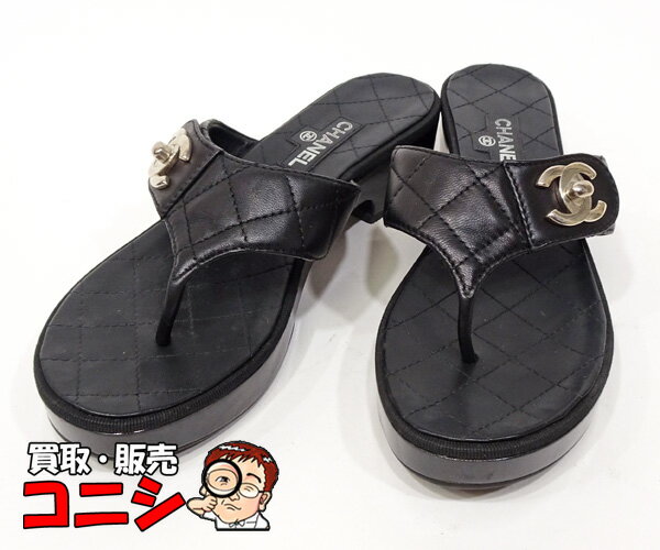 お買い得商店街 楽天市場】シャネル サンダル 38(レディース靴 お買い得商店街 楽天市場】シャネル サンダル 38(レディース靴